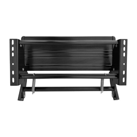 Caravan step - BLACK Single manual bolt on