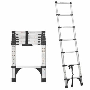 2.0m Portable telescopic ladder with carry bag