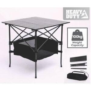 Black Portable Folding Compact Camping Picnic Table Is A Heavy Duty Folding Table.