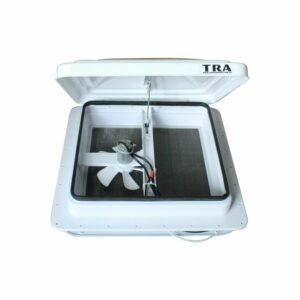 12 volt manual caravan shower roof vent.