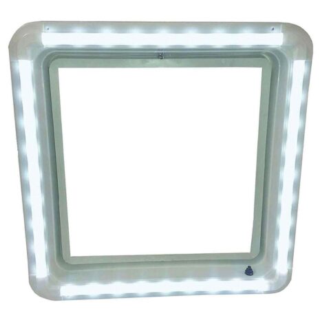 A 12 volt LED Light Surround with Switch on a white background.