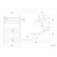 Caravan step - Double 12v Electric Caravan Step with LED Light diagram.