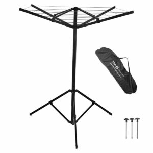 Home Page Tra Australia - Rv Accessories Black Portable Camping Caravan Clothes Line With Carry Bag