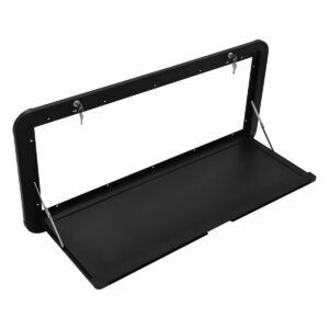 1000mm Black Aluminium External Caravan RV Picnic Table
