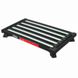 Black Extra Large Illuminating Portable Caravan Step folded for storage